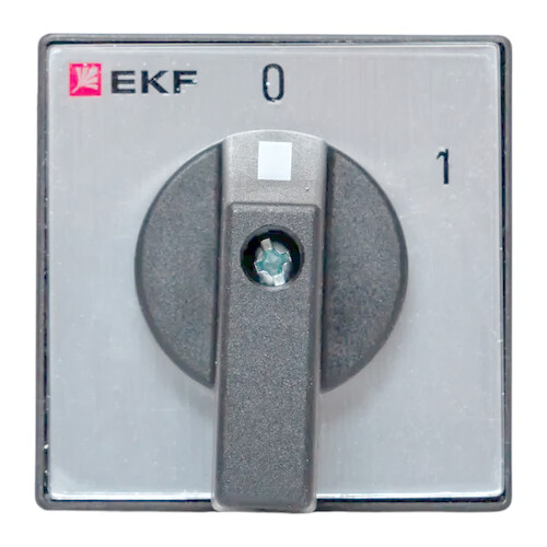 Переключатель кулачковый ПК-1-13 10А 3P «0-1» IP65 EKF